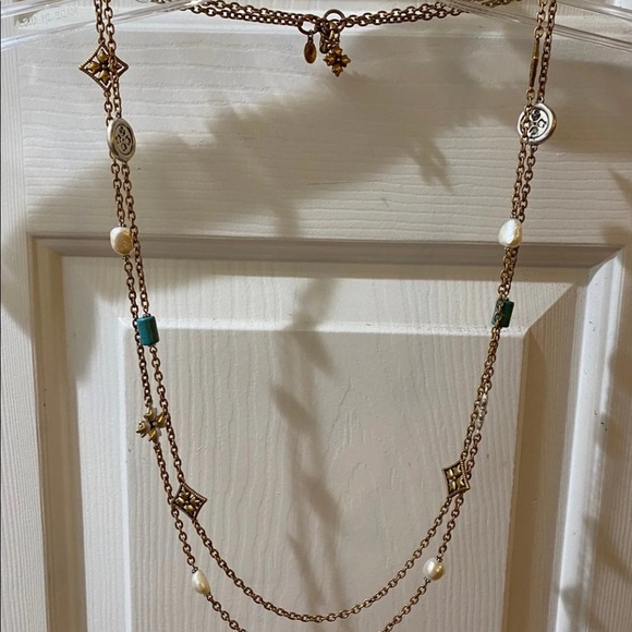 Patricia Nash 34" Mixed Station Double-Strand Necklace - Picture 2 of 12